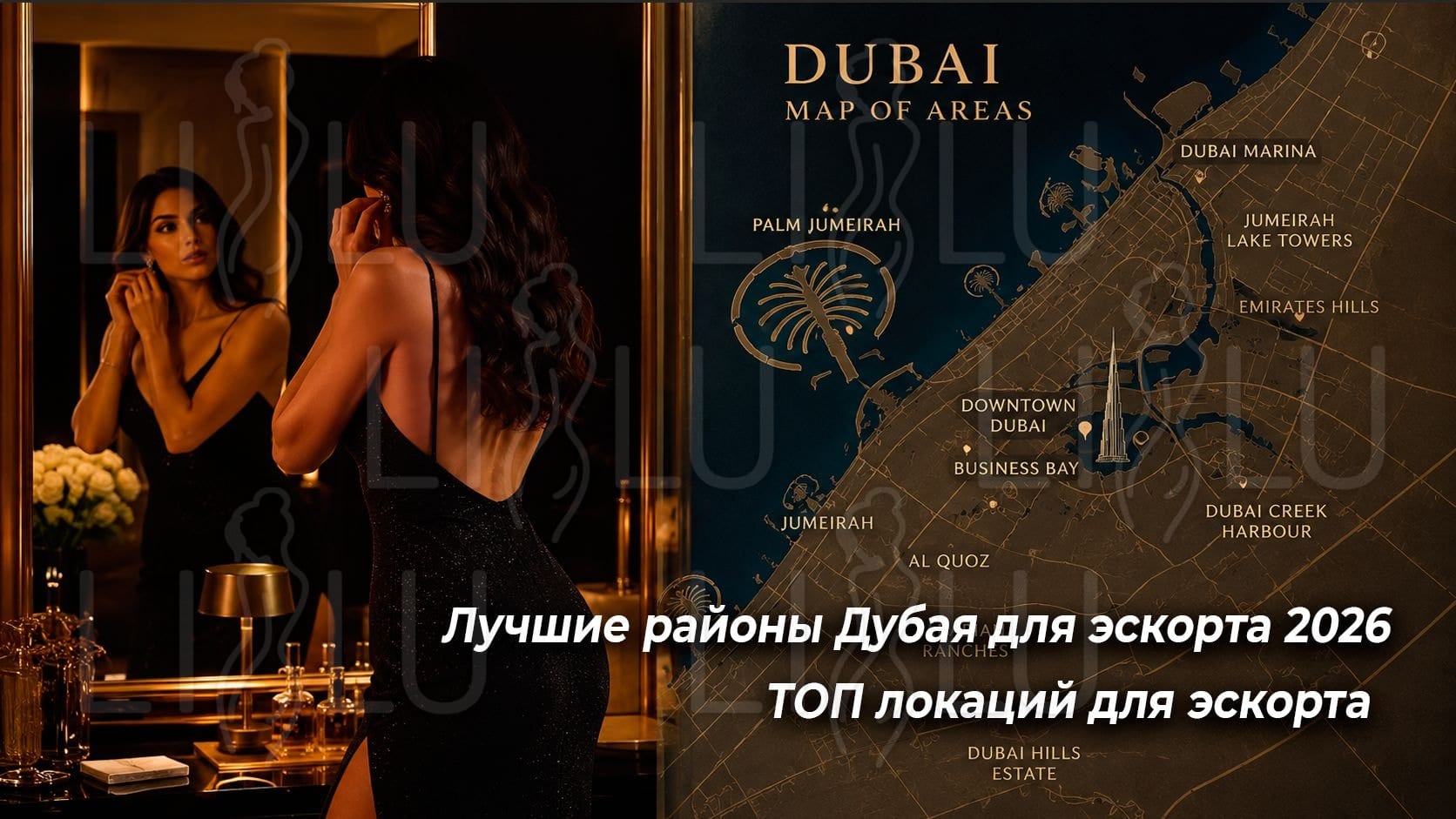 Лучшие районы Дубая для эскорта и VIP-встреч 2026